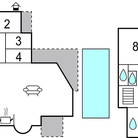 8 Bedroom Awesome In בית נופש פולה